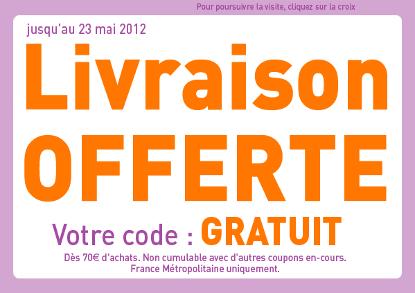 Port gratuit !