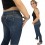 Jeans Fashion Alicia, slim à boutons finements ciselés, zip et strass