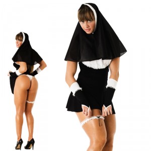 Déguisement de bonne soeur novice none sexy