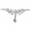 Chaine de taille avec piercing de nombril