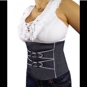 Top sexy tour du cou dos nu et décolleté plongant à lacet