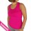 Top décolleté fuschia dos nageur