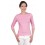 Tee-shirt couleur unis femme, manches 3/4