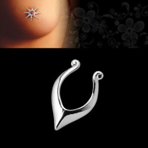 Faux piercing de téton