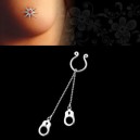 Faux piercings t&eacute;ton menottes