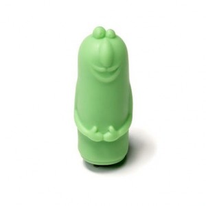 Jouet intime mini vibro TOON'S bonhomme vert