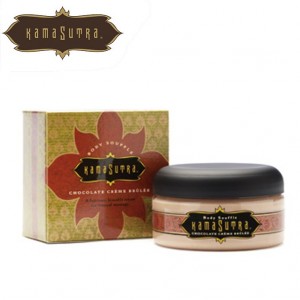 Crème massage body soufflé - crème brulée chocolat, 200 ml