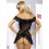 Nuisette mini robe sexy dentelles et transparence