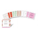 Lot de 12 dosettes lubrifiants ar&ocirc;matis&eacute;s panach&eacute;s