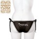 Petite culotte à message coquin "indomptable" !
