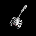 Piercing nombril Scorpion 3D