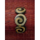 Bracelet a spiral en corne