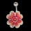 Piercing de nombril en titane Crystal Evolution Trèfle bicolore