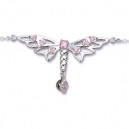 Chaine de taille avec piercing de nombril