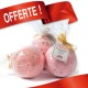 OFFERT ! 1 boule pétillante pafumée pour le bain