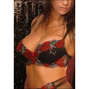 Ensemble lingerie Fine Cardinal