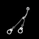 Piercing nombril Menottes