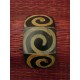 Bracelet ethnique en corne motif spiral